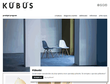 Tablet Screenshot of kubus-interier.si